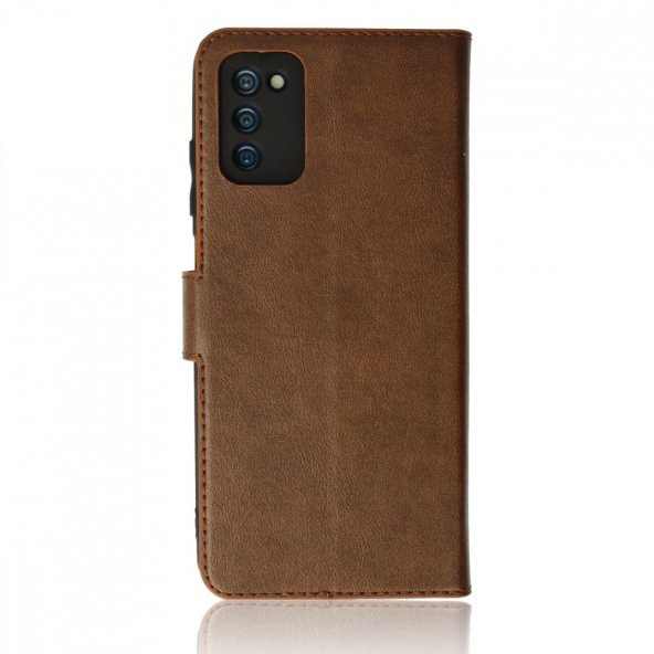 Samsung Galaxy A03S Kılıf Trend S Kapaklı Cüzdanlı Deri Kılıf - 3