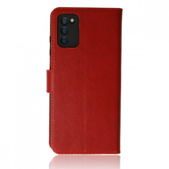 Samsung Galaxy A03S Kılıf Trend S Kapaklı Cüzdanlı Deri Kılıf - 5