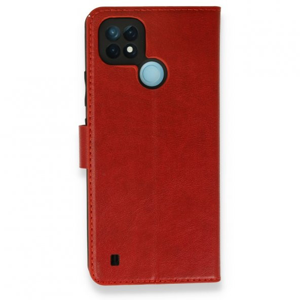 Realme C21 Kılıf Trend S Kapaklı Cüzdanlı Deri Kılıf - 5