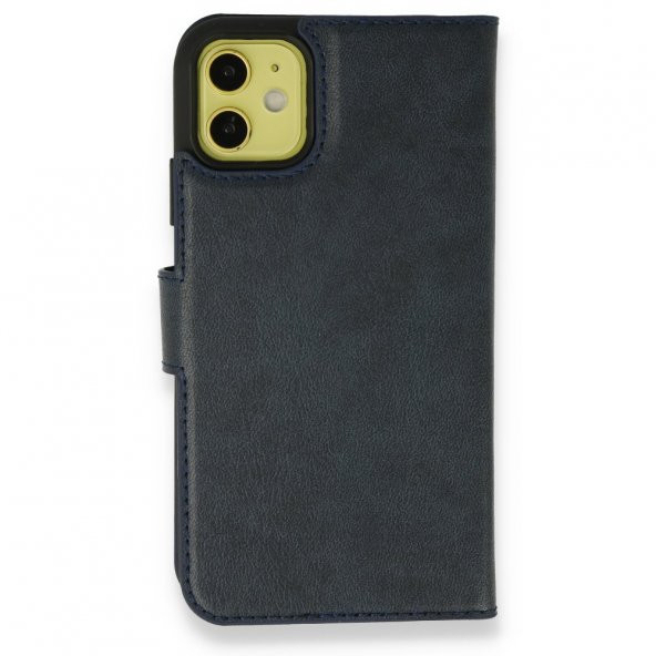 iPhone 11 Kılıf Trend S Kapaklı Cüzdanlı Deri Kılıf - 4