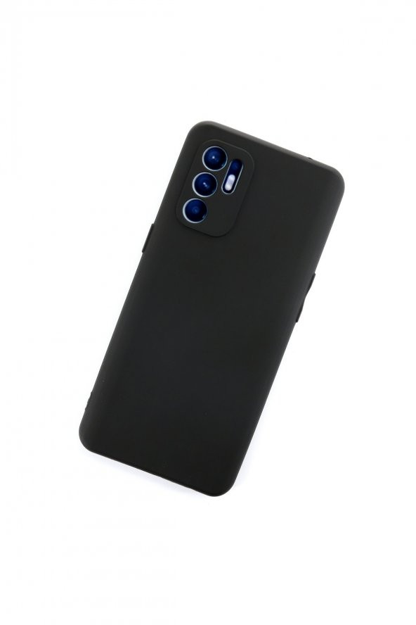 Oppo Reno 6 Kılıf First Esnek Kapak Silikon Kılıf - Resim 3