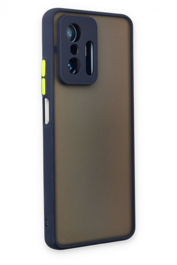 Poco M4 Pro 5G Kılıf Montreal Buzlu Kamera Korumalı Silikon Kılıf - 8