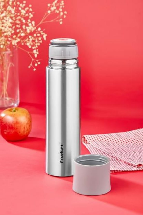 Cooker CKR2057 Paslanmaz Çelik 0,50 Lt Termos Gri - 2