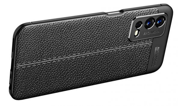 Oppo A55 4G Kılıf Focus Derili Kamera Korumalı SilikonKılıf - 8