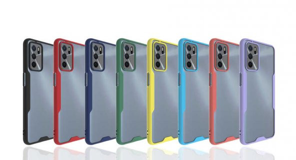 Oppo A55 5G Kılıf Platin Kamera Korumalı Silikon Kılıf - 2