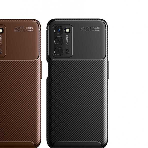 Oppo A55 5G Kılıf Focus Karbon Kamera Korumalı Kılıf - 11