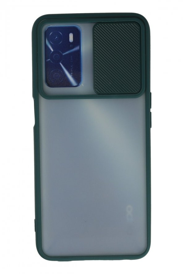 Oppo A16 Kılıf Palm Buzlu Kamera Korumalı Silikon Kılıf - 3