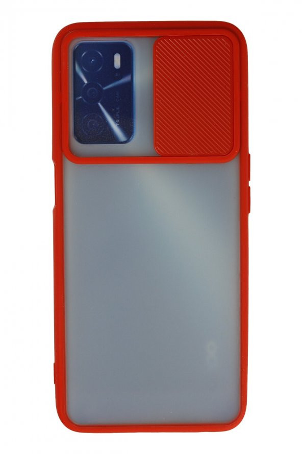 Oppo A16 Kılıf Palm Buzlu Kamera Korumalı Silikon Kılıf - 4