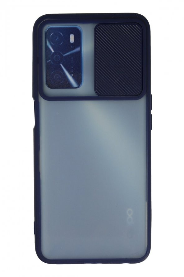 Oppo A16 Kılıf Palm Buzlu Kamera Korumalı Silikon Kılıf - 6