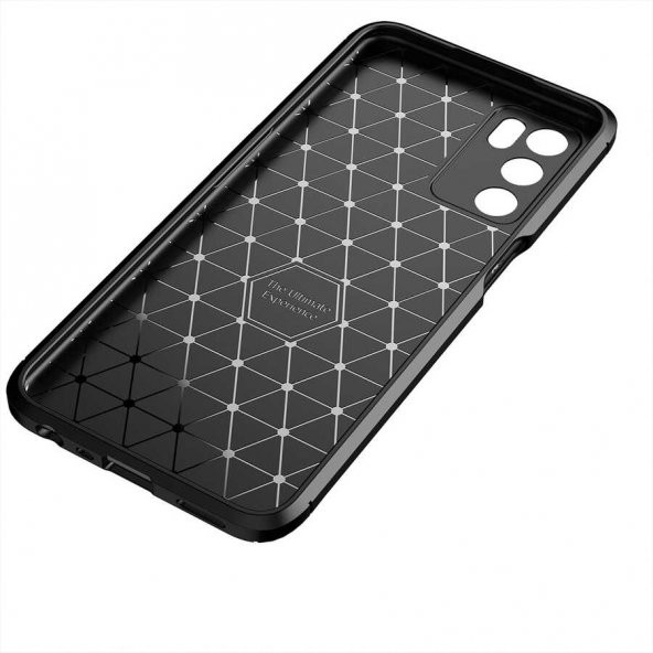 Oppo A16 Kılıf Focus Karbon Kamera Korumalı Silikon Kılıf - 8