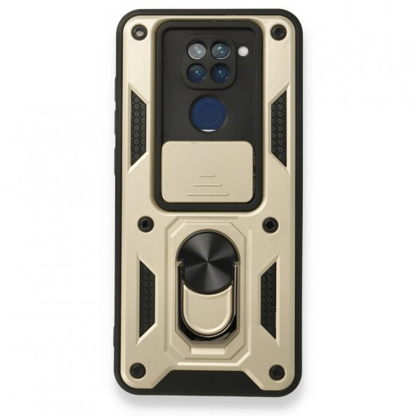 Xiaomi Redmi Note 9 Kılıf Pars Lens Yüzüklü Silikon Kılıf - 6