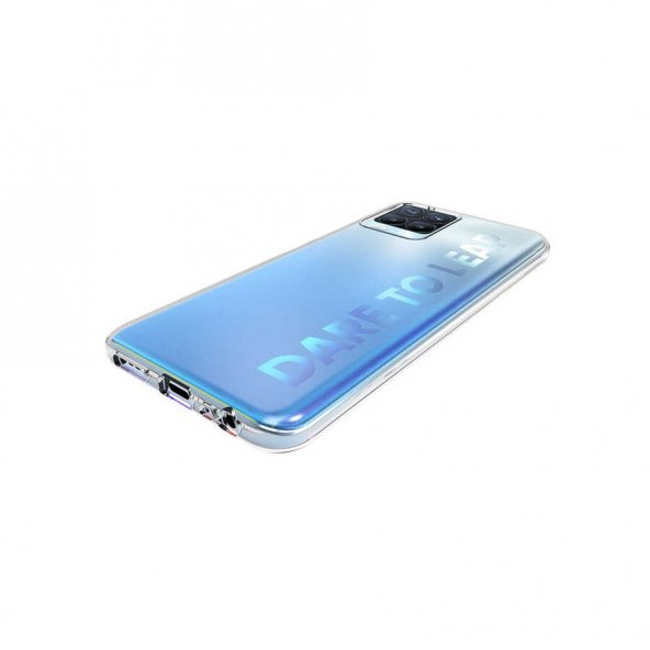 Realme 8 Pro Kılıf Lüx Kamera Korumalı Şeffaf Silikon Kılıf - 4
