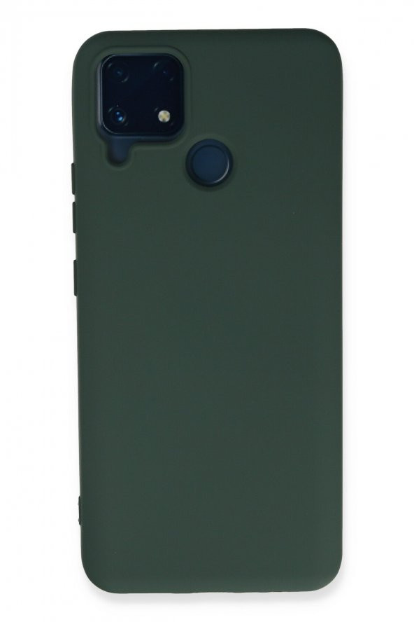 Realme C15 Kılıf Nano İçi Kadife Lansman Silikon Kılıf - 5