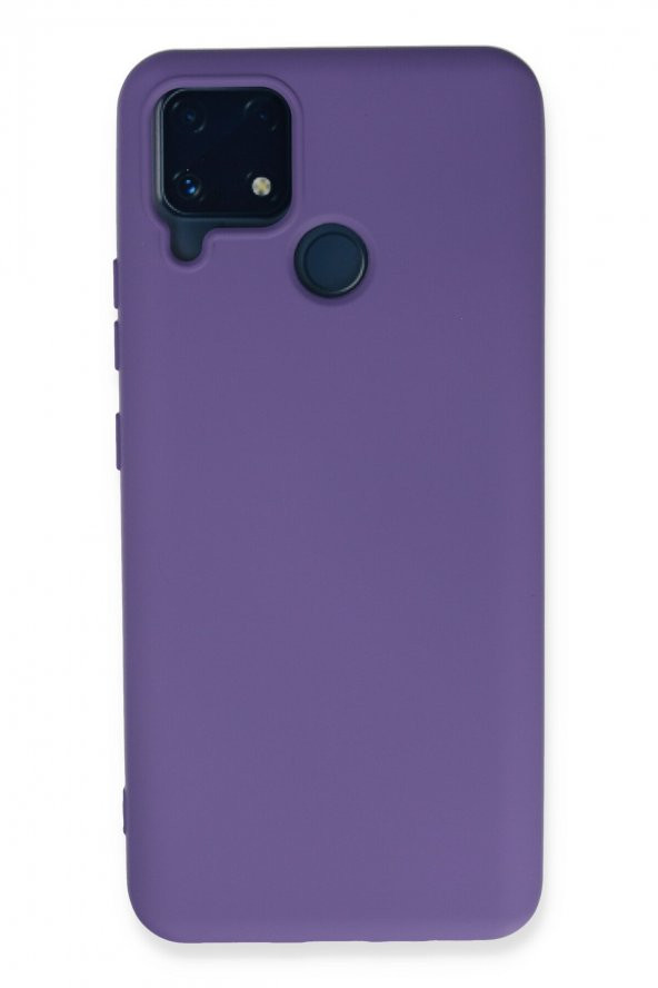 Realme C15 Kılıf Nano İçi Kadife Lansman Silikon Kılıf - 8