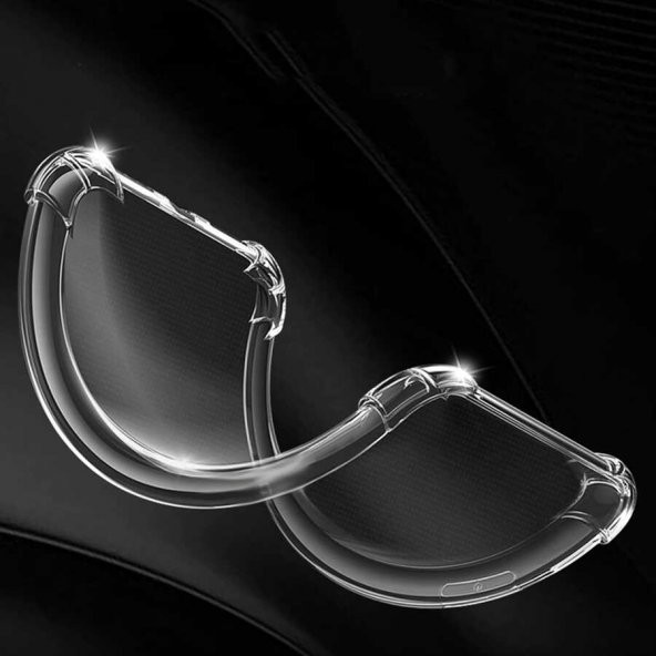 Poco X3 GT Kılıf Olex TPU Antishock Şeffaf Silikon Kılıf - Resim 2