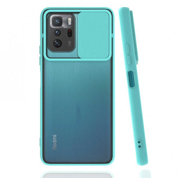 Poco X3 GT Kılıf Palm Buzlu Kamera Korumalı Silikon Kılıf - 4