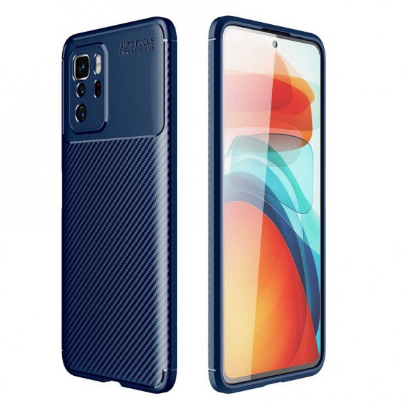 Poco X3 GT Kılıf Focus Karbon Kamera Korumalı Kılıf - 2