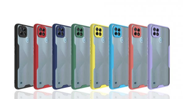 Realme C21 Kılıf Platin Kamera Korumalı Silikon Kılıf - 2