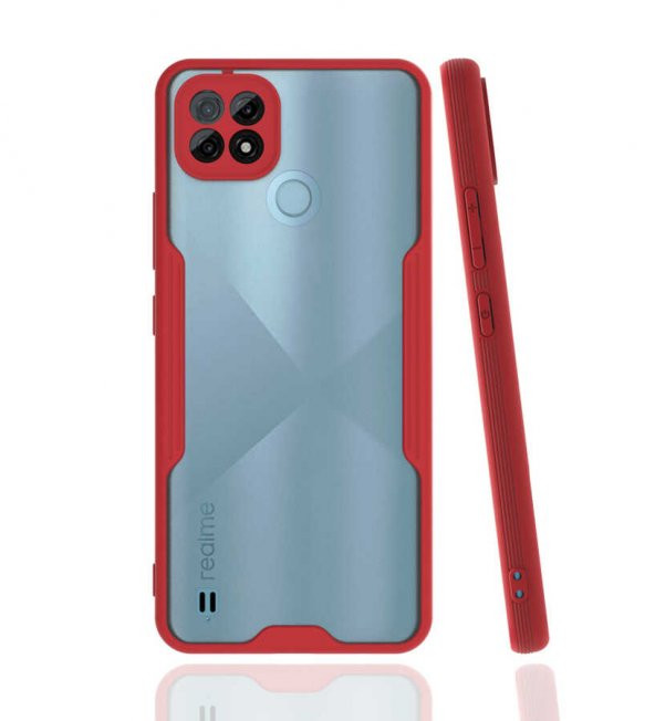Realme C21 Kılıf Platin Kamera Korumalı Silikon Kılıf - 3