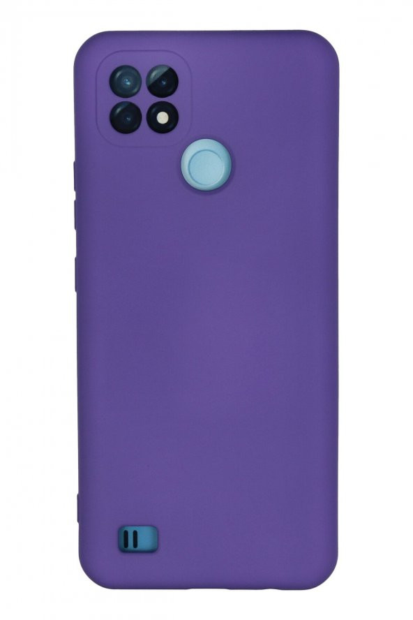 Realme C21 Kılıf Nano İçi Kadife Lansman Silikon Kılıf - 7