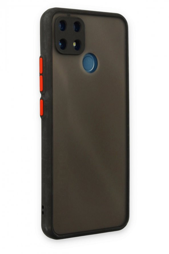 Realme C25 Kılıf Montreal Buzlu Kamera Korumalı Silikon Kılıf - 2