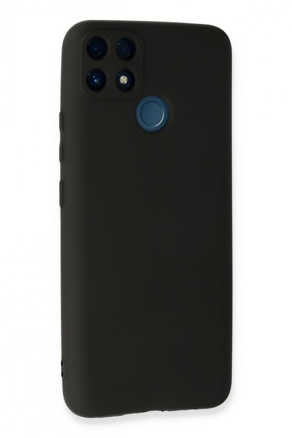 Realme C25 Kılıf Premium Rubber Renkli Silikon Kılıf