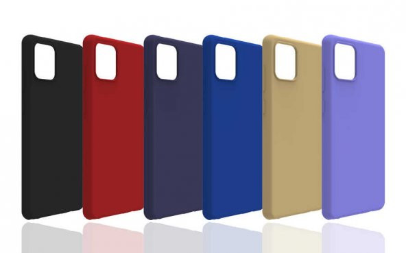Realme C11 2021 Kılıf Biye Renkli Silikon Kılıf Esnek Kapak - 2