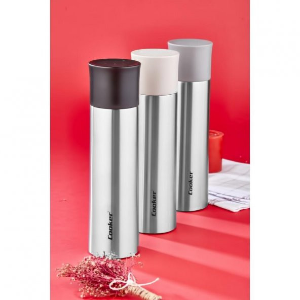 Cooker CKR2057 Paslanmaz Çelik 0,50 Lt Termos Bej - 3