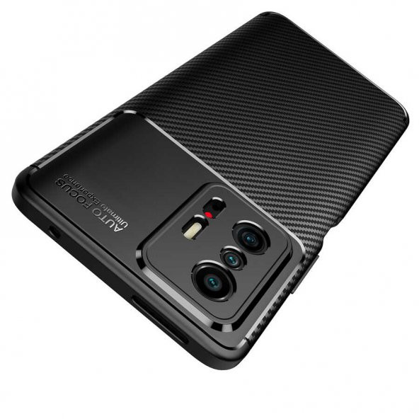 Xiaomi Mi 11T Pro Kılıf Focus Karbon Kamera Korumalı Kılıf - 6