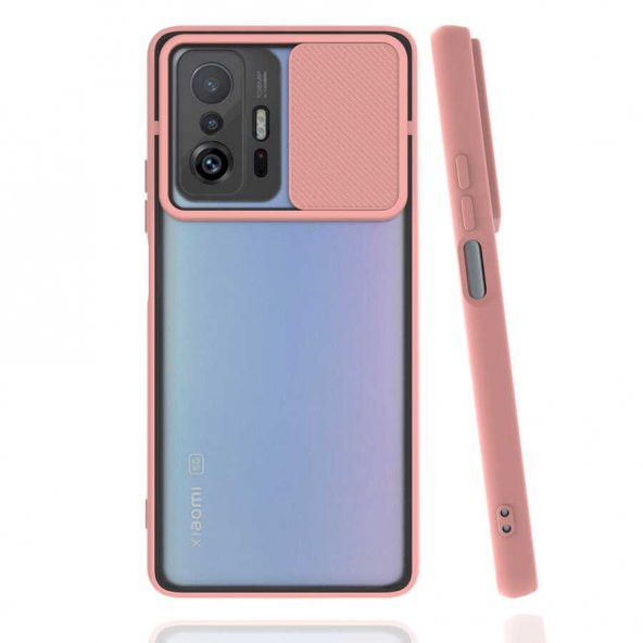 Xiaomi Mi 11T 5G Kılıf Palm Kamera Korumalı Silikon Kılıf - 7