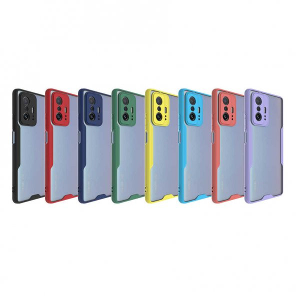 Xiaomi Mi 11T 5G Kılıf Platin Kamera Korumalı Silikon Kılıf - 2