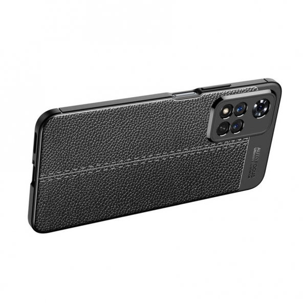 Xiaomi Redmi Note 11 Pro Kılıf Focus Derili Kamera Korumalı Kılıf - 4