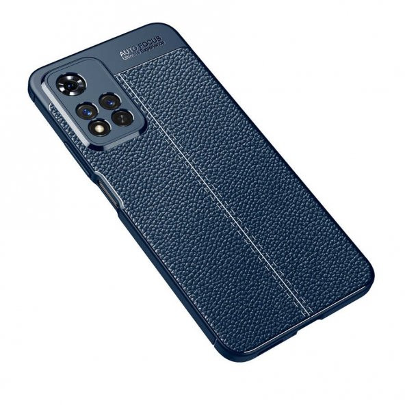 Xiaomi Redmi Note 11 Pro Kılıf Focus Derili Kamera Korumalı Kılıf - 8