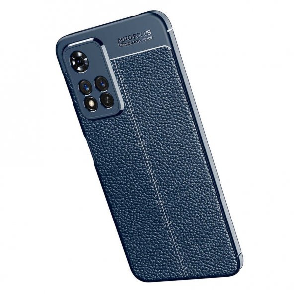 Xiaomi Redmi Note 11 Pro Kılıf Focus Derili Kamera Korumalı Kılıf - 9