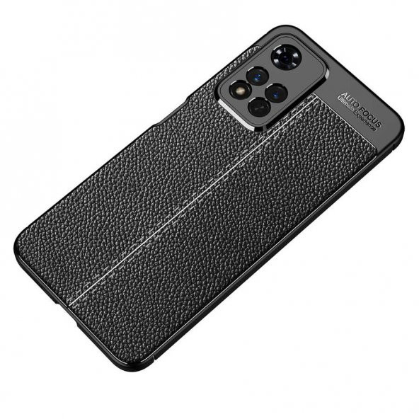 Xiaomi Redmi Note 11 Pro Kılıf Focus Derili Kamera Korumalı Kılıf - 10
