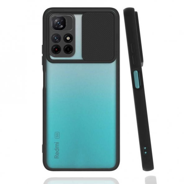 Xiaomi Redmi Note 11 5G Kılıf Palm Kamera Korumalı Silikon Kılıf
