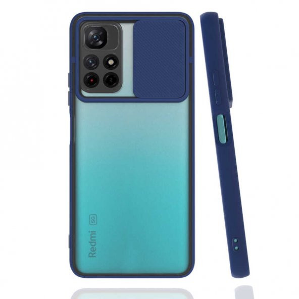 Xiaomi Redmi Note 11 5G Kılıf Palm Kamera Korumalı Silikon Kılıf - 4