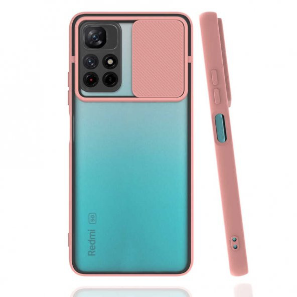 Xiaomi Redmi Note 11 5G Kılıf Palm Kamera Korumalı Silikon Kılıf - 8
