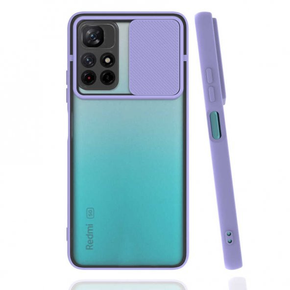Xiaomi Redmi Note 11 5G Kılıf Palm Kamera Korumalı Silikon Kılıf - 9