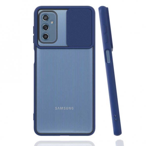 Samsung Galaxy M52 5G Kılıf Palm Buzlu Slaytlı Silikon Kılıf - 6