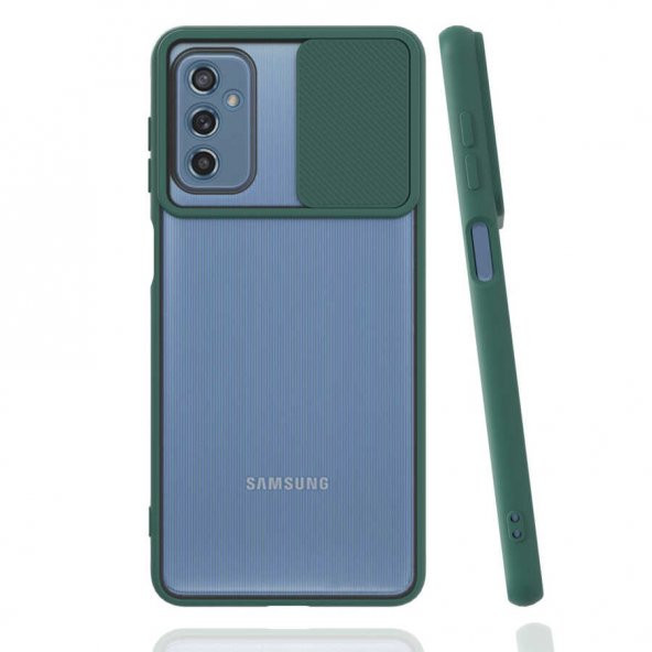 Samsung Galaxy M52 5G Kılıf Palm Buzlu Slaytlı Silikon Kılıf - 7
