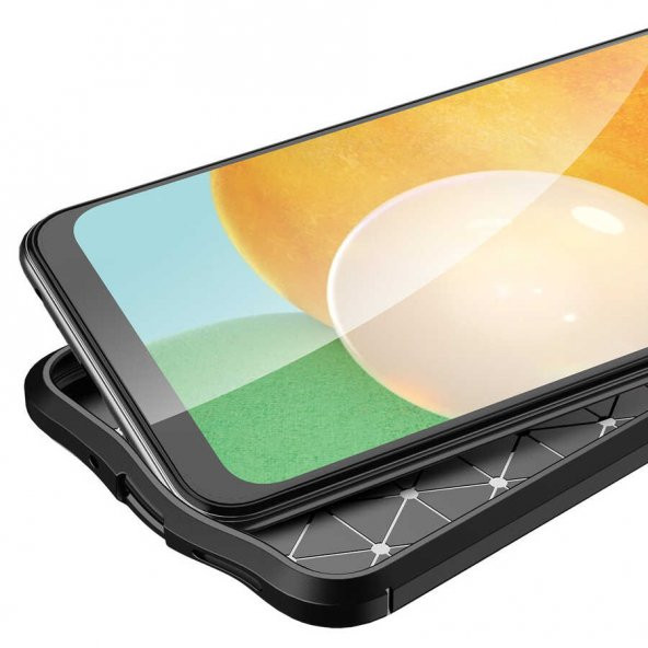 Samsung Galaxy M52 Kılıf Focus Deri Görünümlü Silikon Kılıf - 6