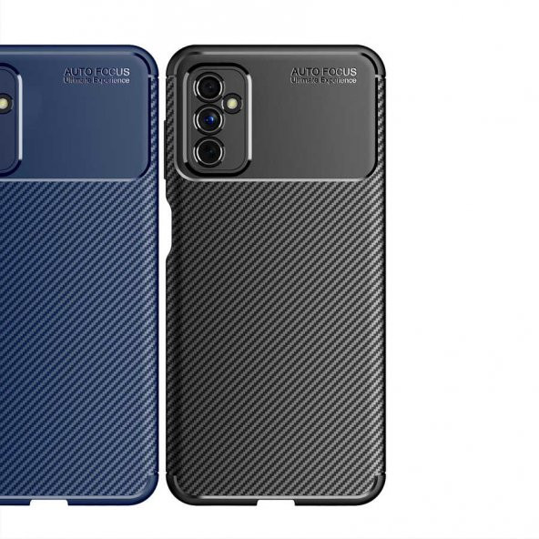 Samsung Galaxy M52 Kılıf Focus Karbon Silikon Kılıf - 3