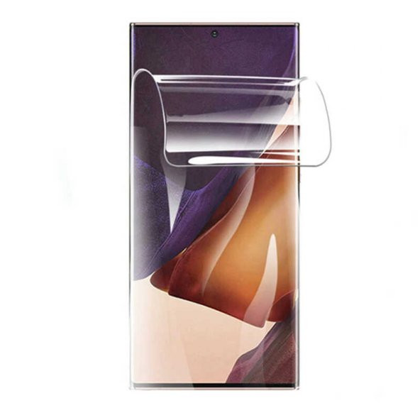 Samsung Galaxy Note 20 Ultra Full Kaplayan Polymer Ekran Koruyucu - Resim 3