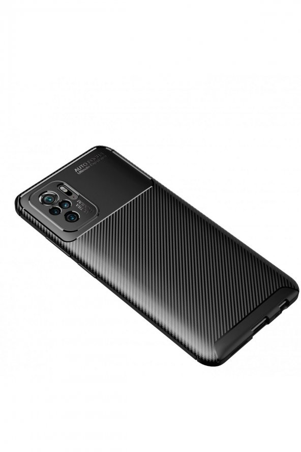 Xiaomi Redmi Note 10S Kılıf Focus Karbon Silikon Kılıf - 2