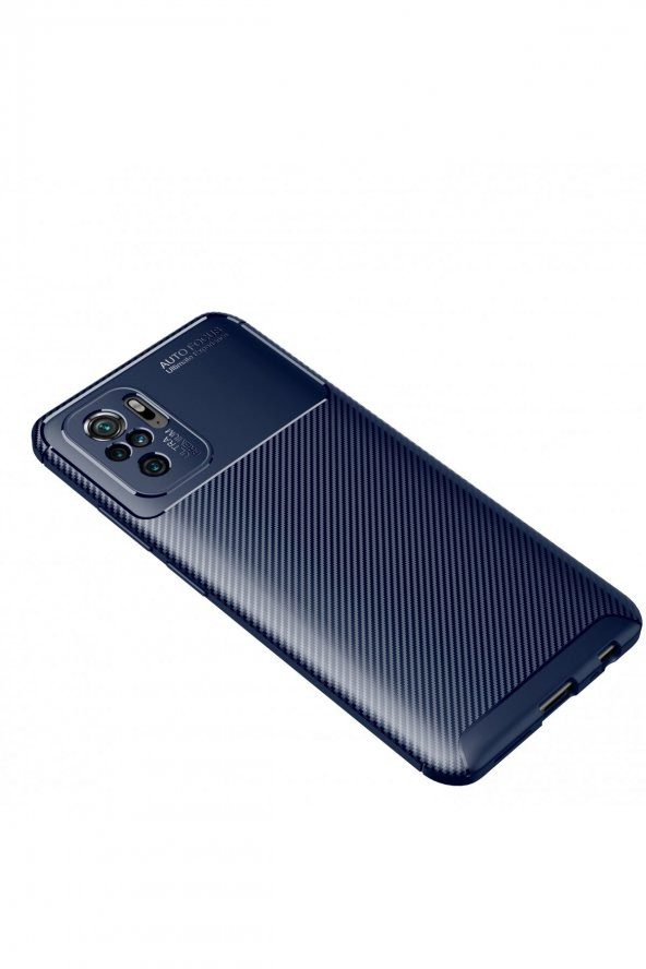 Xiaomi Redmi Note 10 Kılıf Focus Karbon Silikon Kılıf - 6