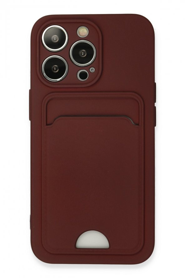 iPhone 13 Pro Kılıf Kelvin Kartvizitli Şık Silikon Kılıf - Resim 6