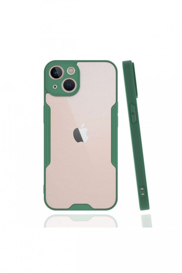 iPhone 13 Kılıf Platin Kamera Korumalı Silikon Kılıf - Resim 5