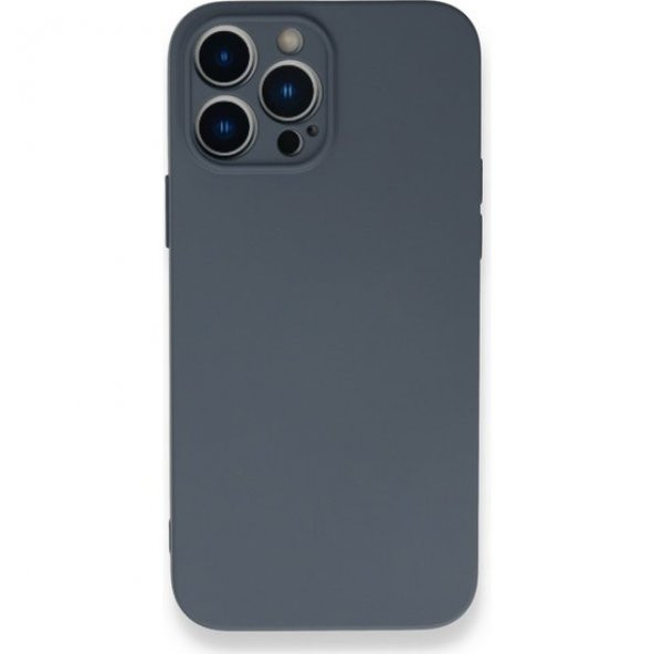 iPhone 13 Kılıf Nano İçi Kadife Lansman Silikon Kılıf - 4