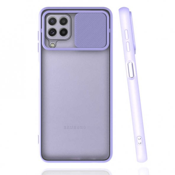 Samsung M32 Kılıf Palm Buzlu Kamera Korumalı Silikon Kılıf - 8